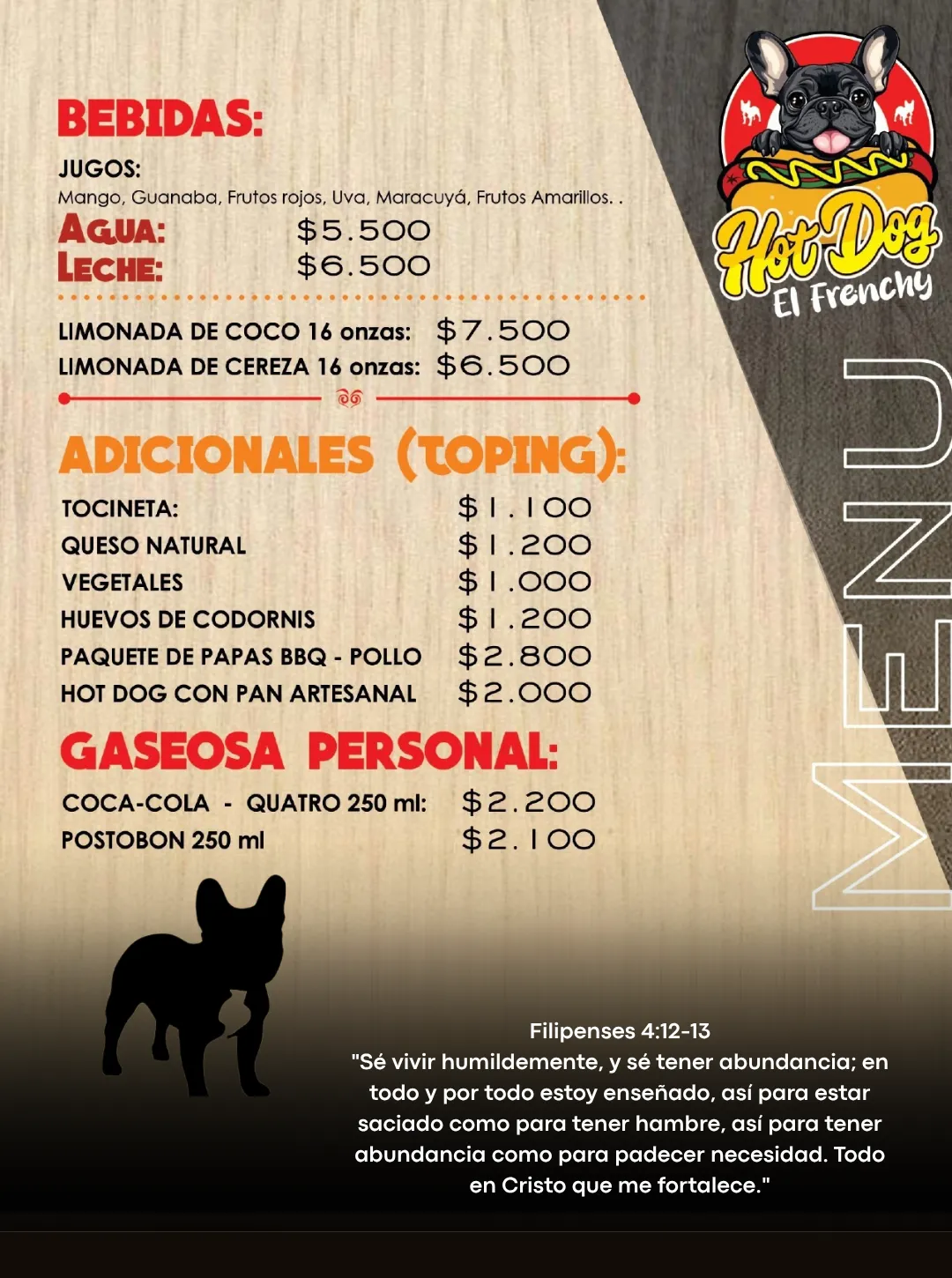 Carta El Frenchy 5